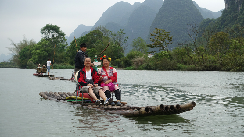 2017-04-10_111156 china-2017.jpg - Yangshuo - Bambusflofahrt Yulong-Fluss